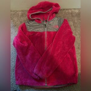 Girls North-face fleece jacket